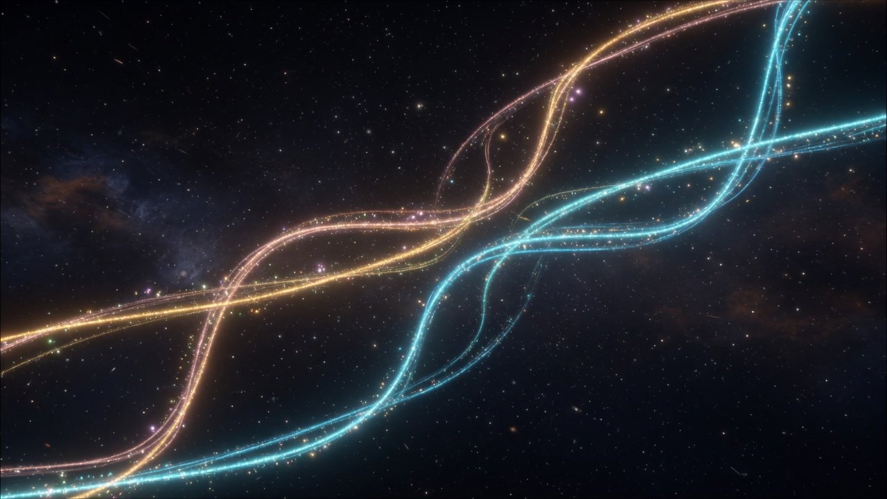 Luminous worldlines in a star field